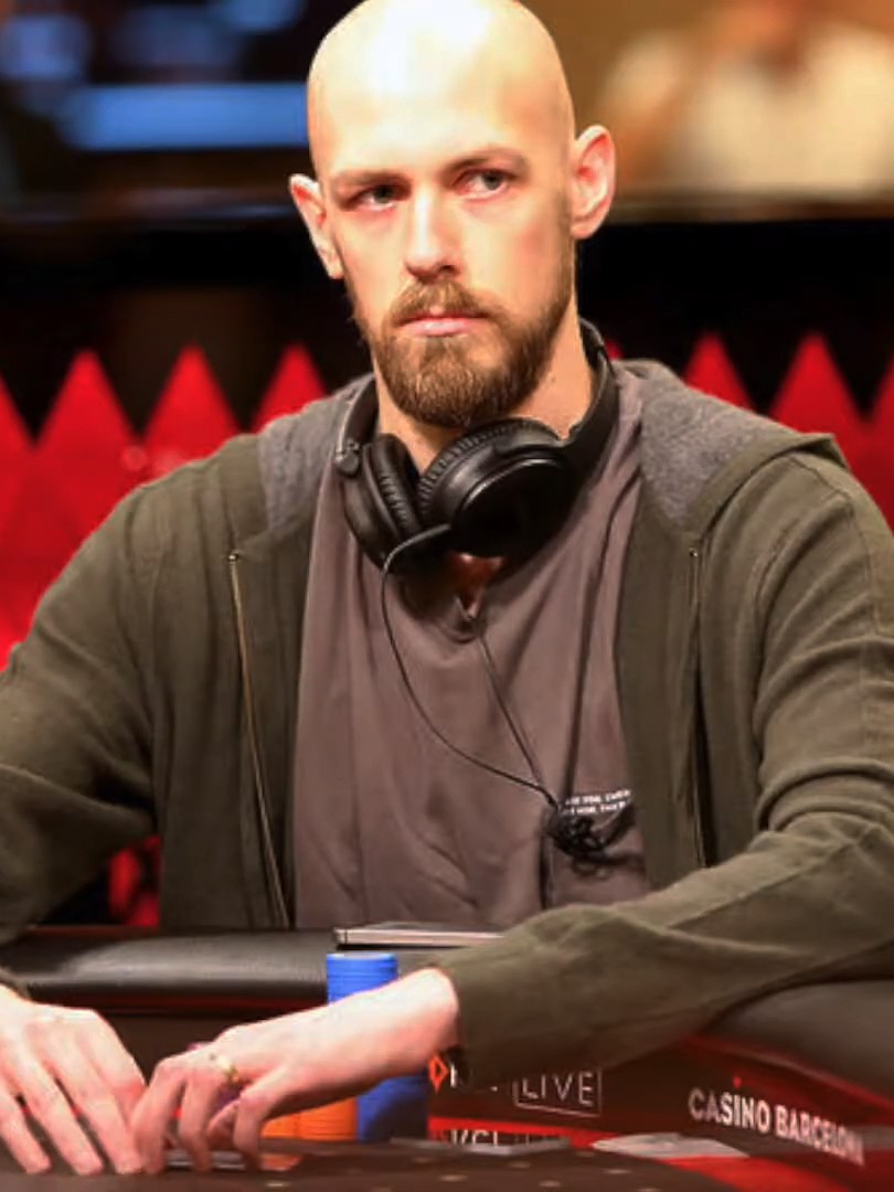 Stephen Chidwick at the poker table.
