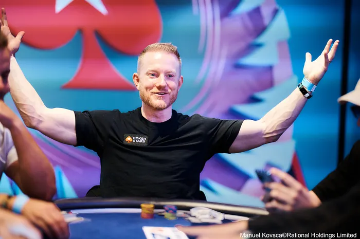 Jason Koon at the poker table.